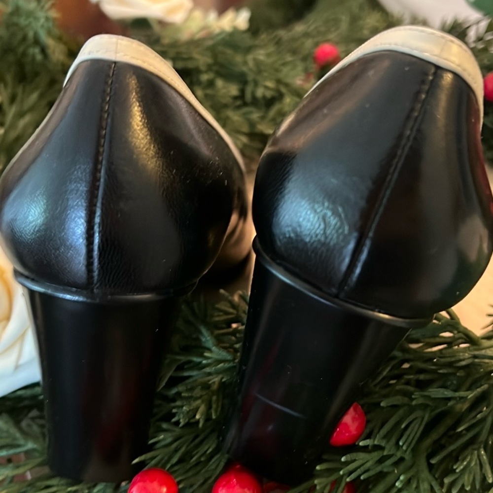 Vintage Black and white heels Nine West - Picture 4 of 13